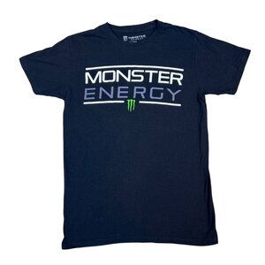 Monster Energy Men's Black T-Shirt Size S